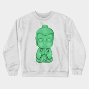 Green Buddha Crewneck Sweatshirt